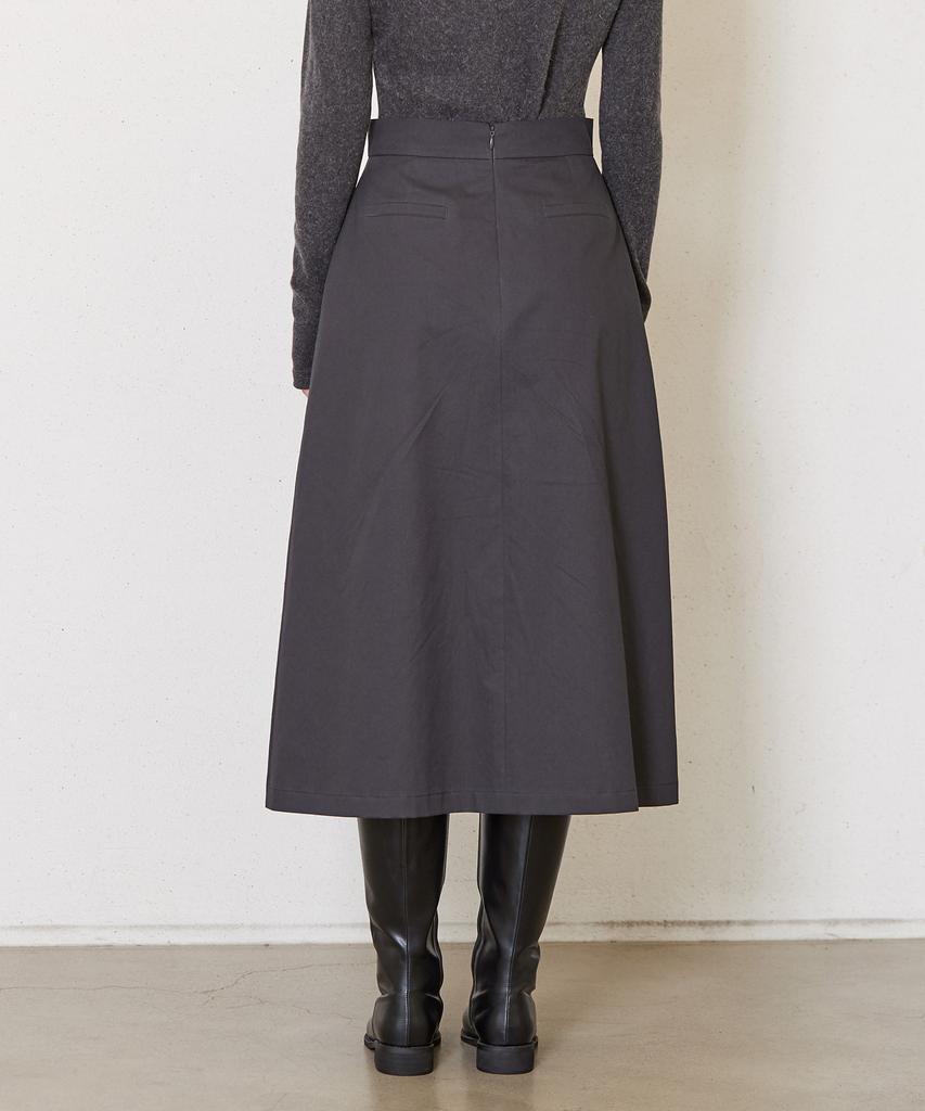 Jun By Jun K 8-Tuck Cotton Skirt_Smock