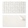 Self-Adhesive Vinyl Decorative Panel With Print 120x60 Cm Geometric Line Pattern