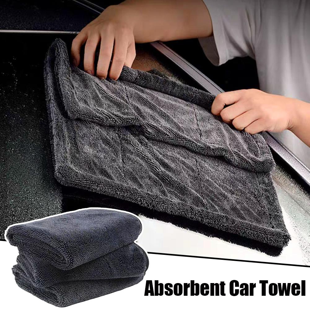 Microfiber Car Wash Towel Extra Soft Super Fast Water Absorbency Microfiber Quick Dry Cloth Multifunctional Car Cleaning Towel