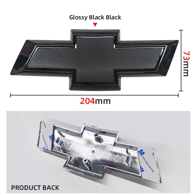 BMPQR1 129mm/150mm/195mm/204mm/208mm/228mm Front Hood Emblem Rear Tail Trunk Badge For Chevrolet Cruze Malibu Colorado Suburban Equinox