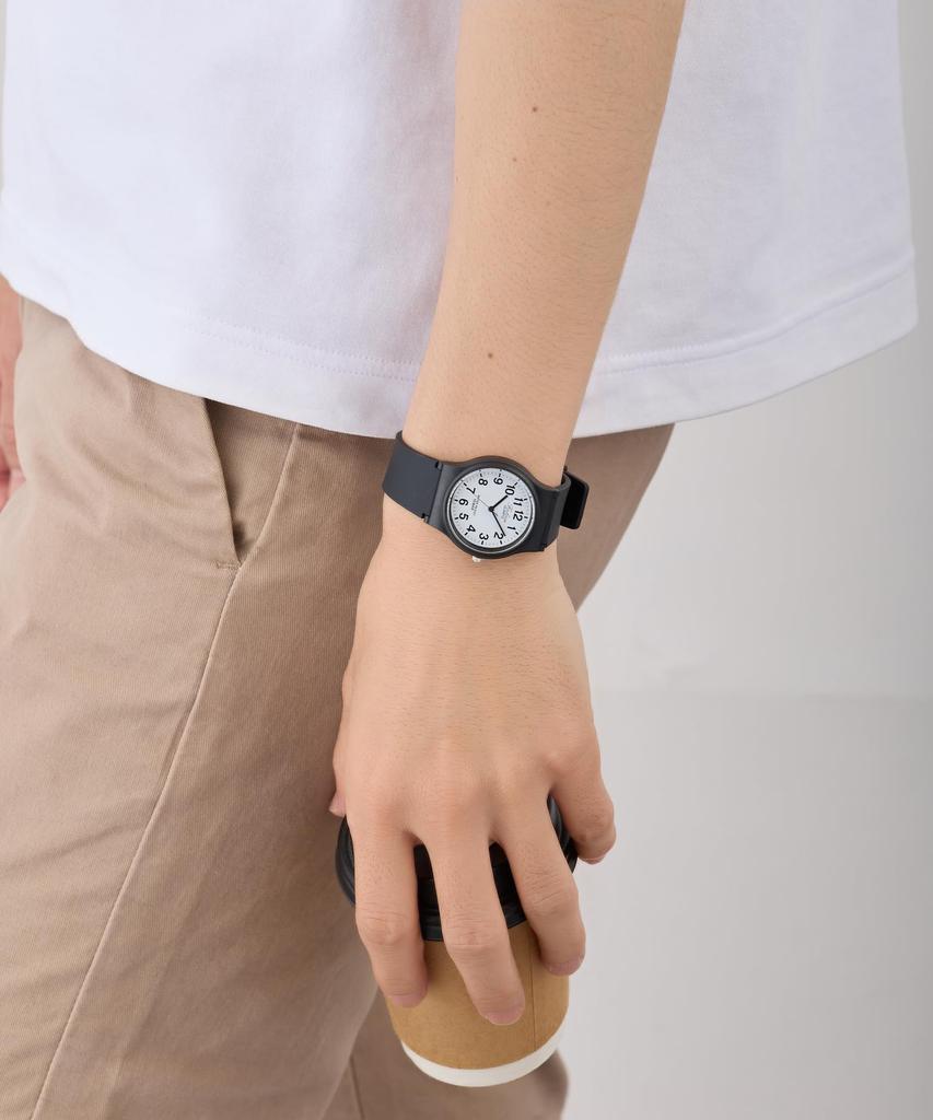 10 ATM Water Suitable for Urethane Web Exclusive [Citizen Q&Q] Watch, Resistant, Exams, Analog, Strap, VP46-852 White,