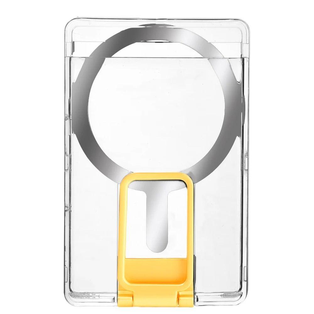 Transparante magnetische portemonneehouder voor Apple Magsafe voor iPhone 15, 14, 13 en 12