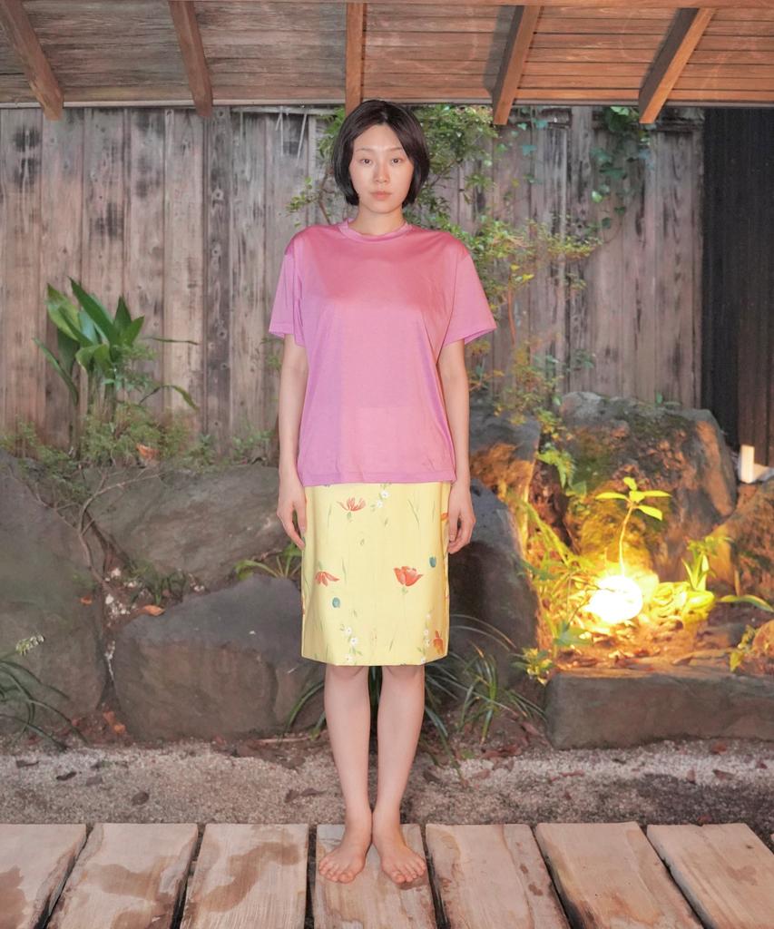 Nuanu Corolla Skirt_Yellow