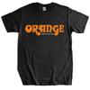 2025 Herren Damen Sommer Baumwolle T-Shirt Lockere Oberteile Die Britischen Gitarrenverstärker Orange Kurzarm Normales T-Shirt Trend Kleidung