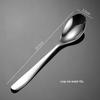 Qianxing New Moon Series 304 Stainless Steel Dining Spoons