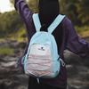 Backpack Women'S High-Value College Style Backpack Travel Women'S Bag Lightweight Men'S Bag Contrasting Color Outdoor Leisure