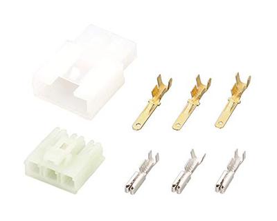 Kitaco 0900-755-02081 Connector Set (3 Poles / PH11 / HS5 Valve Sockets) K / CON Repair