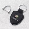 Car Stickers For Alfa Romeo Car KeyChain Creative Shield Keychain Anti Lost Keyring Accessories Alfa Romeo Giulietta 159 147 156