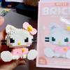 Sanrio Hello Kitty New Building Block Anime Figure Kuromi Assembled Toys Decorative Ornament Model Children's Puzzle Dolls Gifts