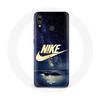 Etui - Nike - P20 Lite - Miękkie - Czarne - Logo Starry Night Gold