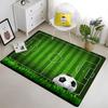 Campo da calcio 3D Tappeto da calcio Soggiorno Decorazioni per la casa Divano Tavolo Tappeto Antiscivolo Cuscino per sedia Tappetino da salotto Arazzo Boemia