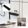 Wall-mounted Stainless Steel Storage Shelf Large Capacity Shower Drain Rack Kitchen