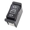 Black Window Switch Button Fits W201 And R107 Models Left Front Placement Made From Practical Materials Car Repair