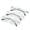 Ladies Sqaure Frameless Myopia Glasses With Diopter Ultralight Anti Blue Lamp Near Sight Eyeglasses Prescription 0 -1.0 To -4.0