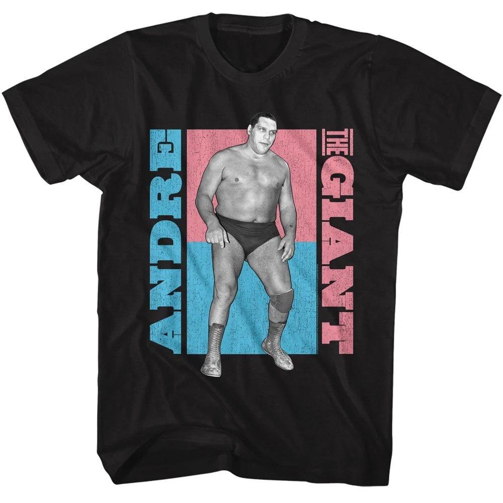 Andre The Giant Color Blocks Black Icon  Children's T-shirt