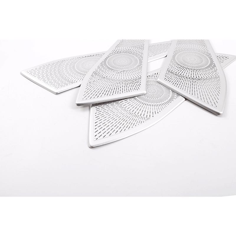 Aluminum Alloy Car Door Speaker Cover Trim Sticker Fit For BMW X5 G05 X7 G07 -2022 Auto Interior