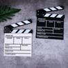 30 x 27cm Vlog Opname Fotografie Prop Regisseur TV Film Video Scène Klapbord Clapperboard