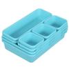 Home Furnishings Drawer Plastic Organizer Compartmentalized Combination Of 8 Sets Of Cosmetic Storage Desktop Organization