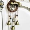 Witch Bells Protection Door Hangers Handmade Witchcraft Hanging Ornament for Living Rooms Bedrooms Kitchens