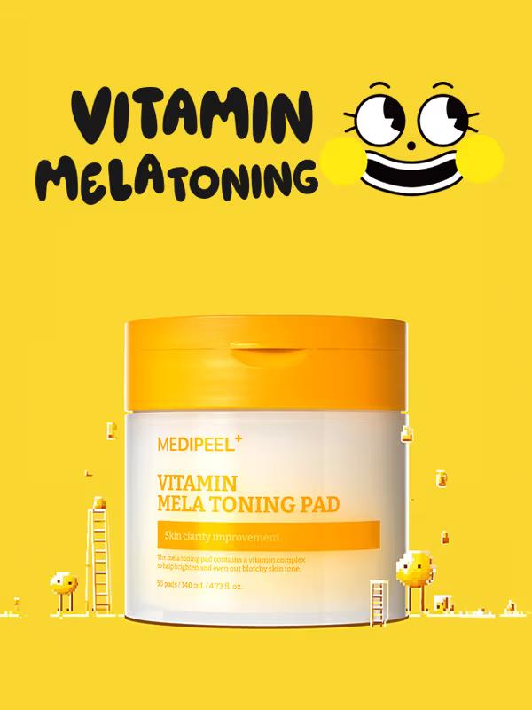 MEDI-PEEL Vitamin Mela Toning Pad 2.0 (140ml / 50ea)