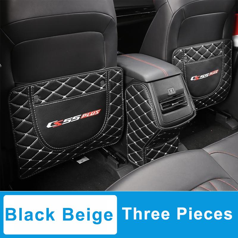 Car Seat Back Pad Anti-Kick Protector Cover for Changan Chana CS55 Plus 2026 2026 2026 Anti-Dirty Mat Seat Auto Accessories
