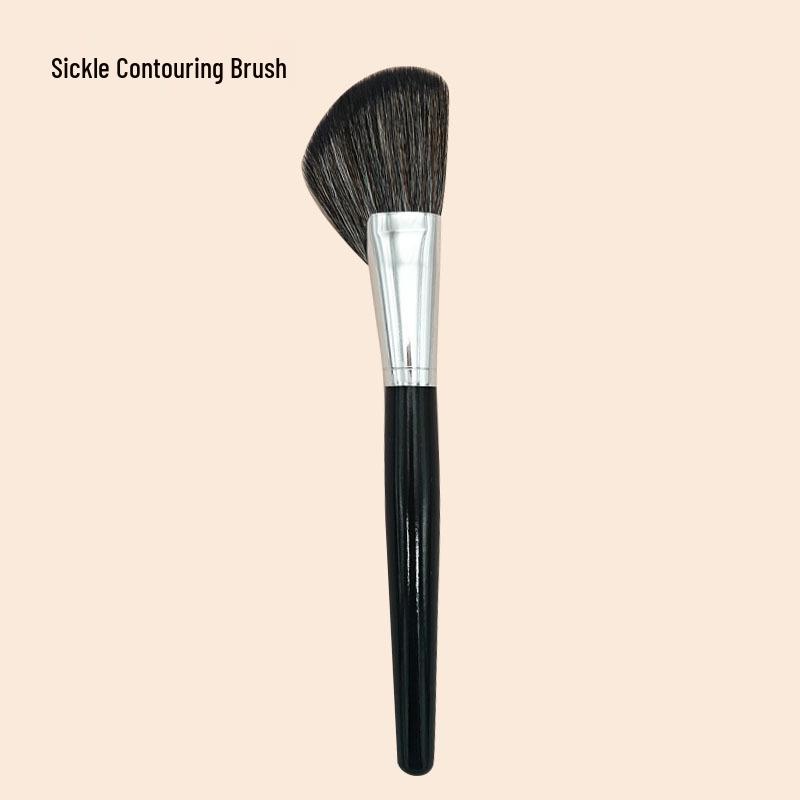 Mini Makeup Brush Set: Blush, Powder, Highlighter, Contouring, Eyeliner, Eyeshadow, Concealer Brushes with Soft Bristles
