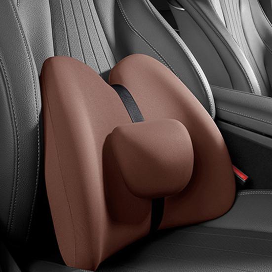 Poduszka Podpierająca Lędźwie Poduszka Lędźwiowa do Samochodu Ergonomiczny Design Miękka Oddychająca Dolna Część Pleców