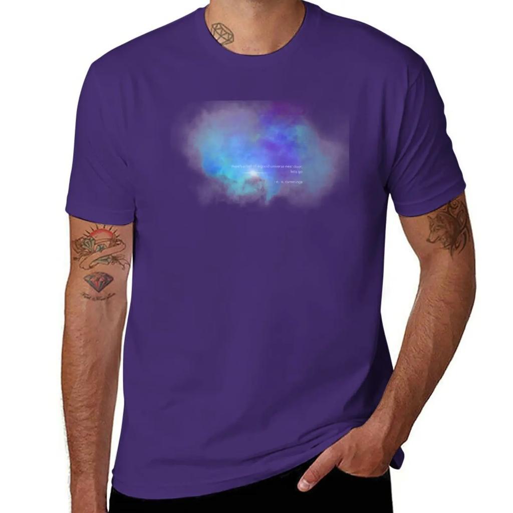 There’s a Hell of a Good Universe T-Shirt Plus Sizes New Edition Mens Tall T Shirts