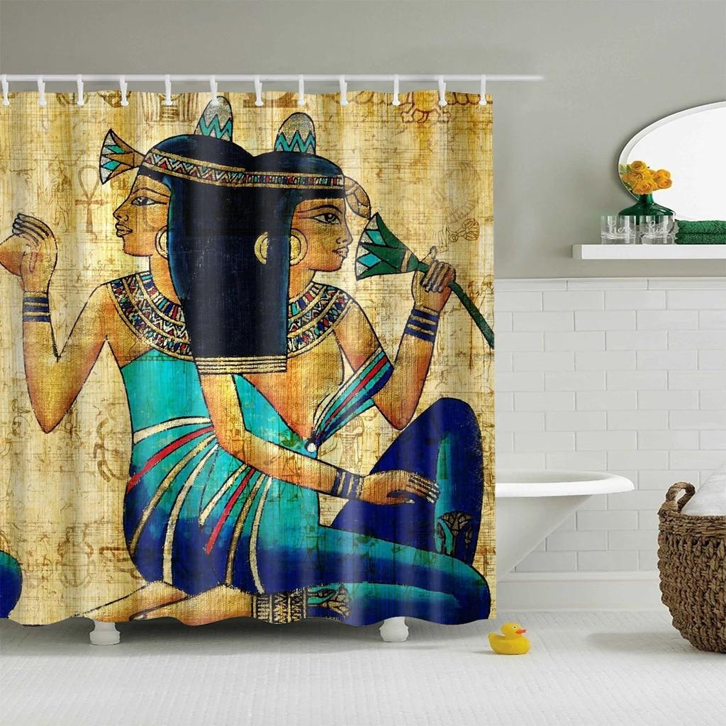 3D Cartoon Character Shower Curtains Bathroom Curtain Waterproof Shower Curtain Home Decor Bath Curtain with 12 Hooks