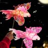 Waterproof Handheld Fish Lantern DIY Handmade Handheld Mid-Autumn Festival Lantern Luminous Blessings DIY Lantern Materials