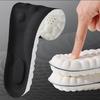 1 Pairs High Elasticity Latex Sport Insoles Soft Shoe Pads Arch Support Orthotic Insoles Breathable Deodorant Shock Absorption Cushion