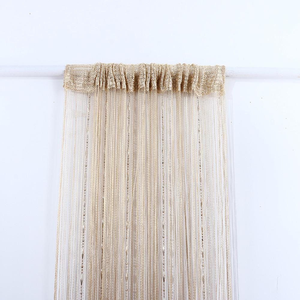 1Mx2M Decorative Chain Bead Dew Drop Curtain String Window Door Room Divider Door Curtain