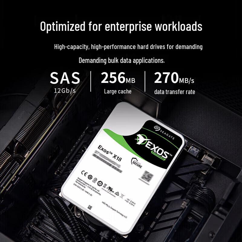 Seagate Enterprise 3.5-inch SAS Hard Drive