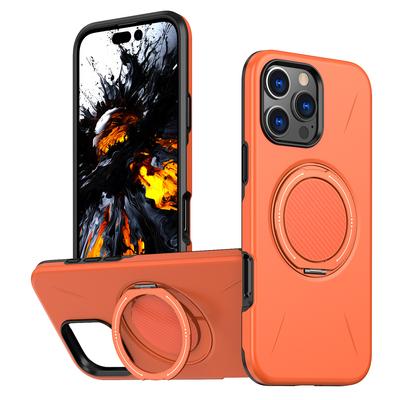 Neu für IPhone17Pro Magnetische Handyhülle Zwei-in-Eins Drehbarer Dämpfungsständer für Apple 16e Schutzhülle