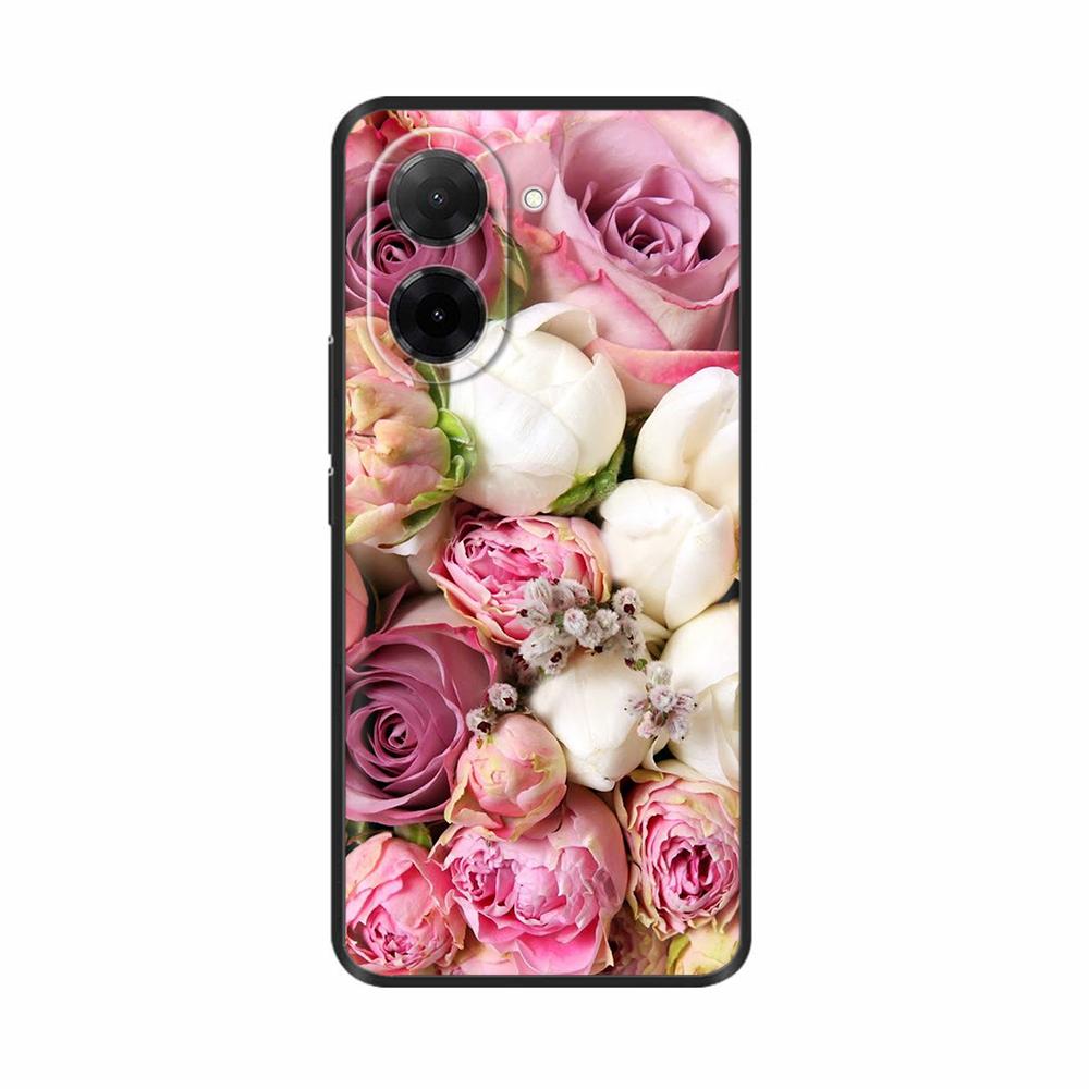 Für Poco C71 Hülle Xiaomi Poco C71 Cover Fundas Coque Weiches Schwarzes Silikon Kameraschutz Handy Stoßstange Schale Poco C71 Gehäuse