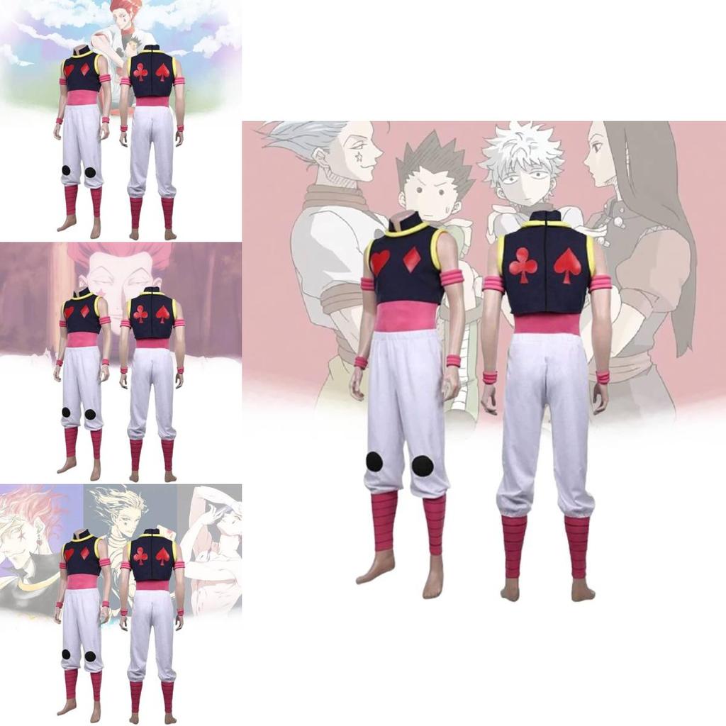 Costume de scène Halloween Chasseur à temps plein Hisoka Cosplay Vêtements Vente en gros