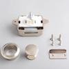 Push Button Catch Lock Hardware Button Locks Drawer Cabinet Knob  Cupboard Door Knob