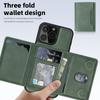 Applicable To IPhone 16 Product Shield Magnetic Charging Mobile Phone Case Apple 15 ProMax Card Bag Bracket Anti-fall Protection Case