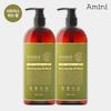 [Amini] Entspannendes Spa-Öl Körperwäsche Zitrus-Kräuter-Duft 400ml 2 Stück