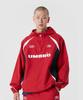 Umbro Hbl Sporty Casual Hooded Anorak Red (Uq123Cwt21) (B Type)