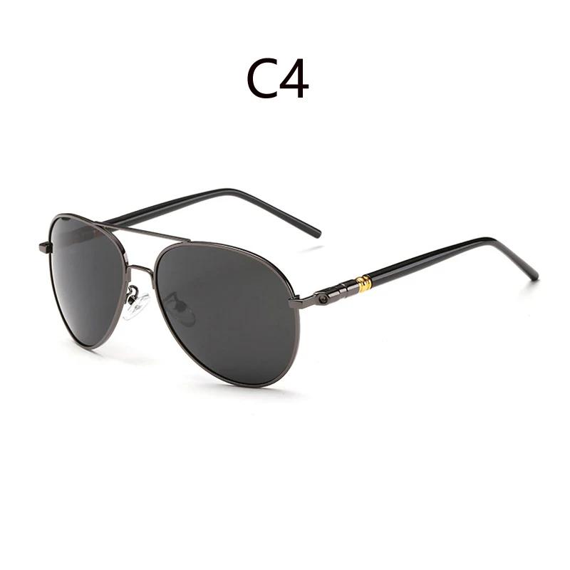 Lunettes de Soleil Unisexe UV400 Noir Verres Pilote Miroir pour Hommes Femmes Conduite Mode Lunettes Colorées