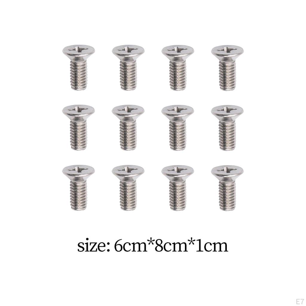 Brake Disc Rotor Bolts Screws Replace Spare Part 93600-06014- Stainless Steel Durable Accessories