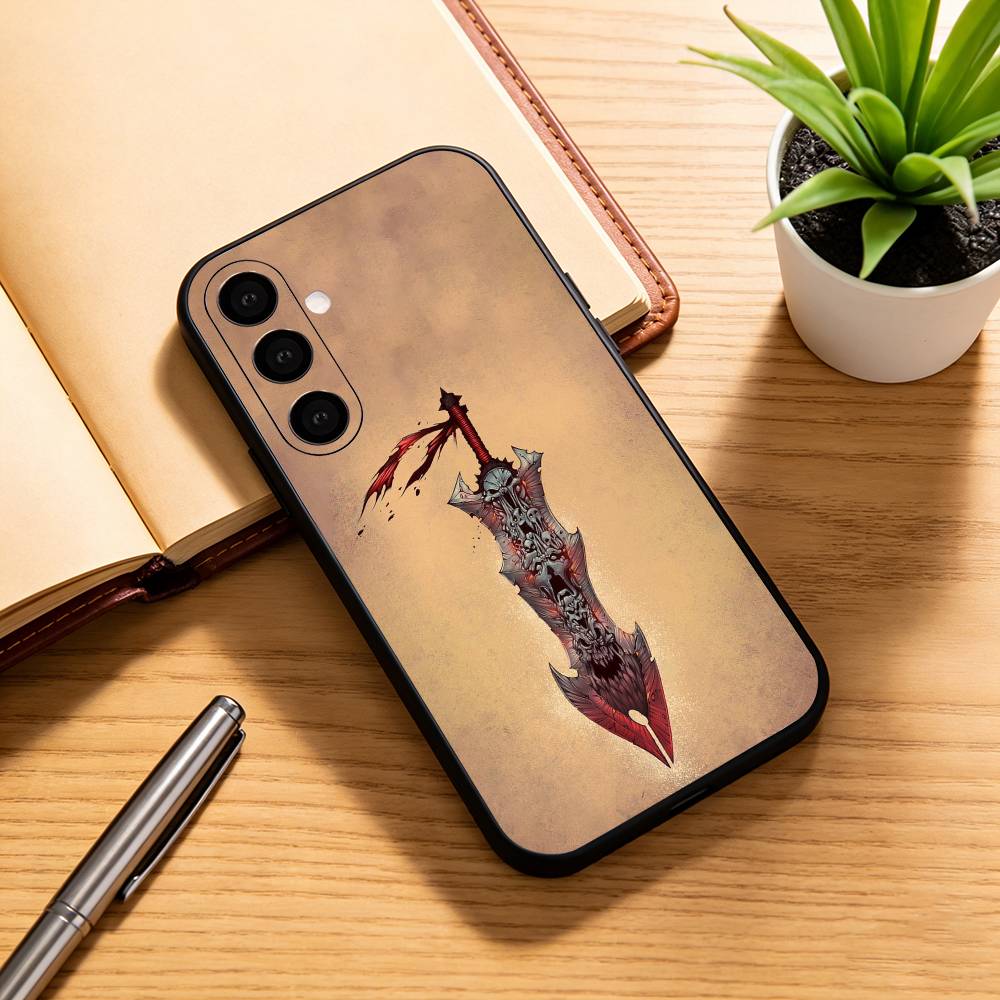 Game D-Darksiders Phone Case For Samsung Galaxy A73,A72,A71,A70,A53,A52,A51,Soft Silicone Black Cover
