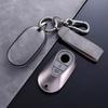 High End Gray For Mercedes Benz  C S Class W206 W223 S350 C260 C300 S400 S450 S500 Remote Car Key Case Cover Fob Keychain