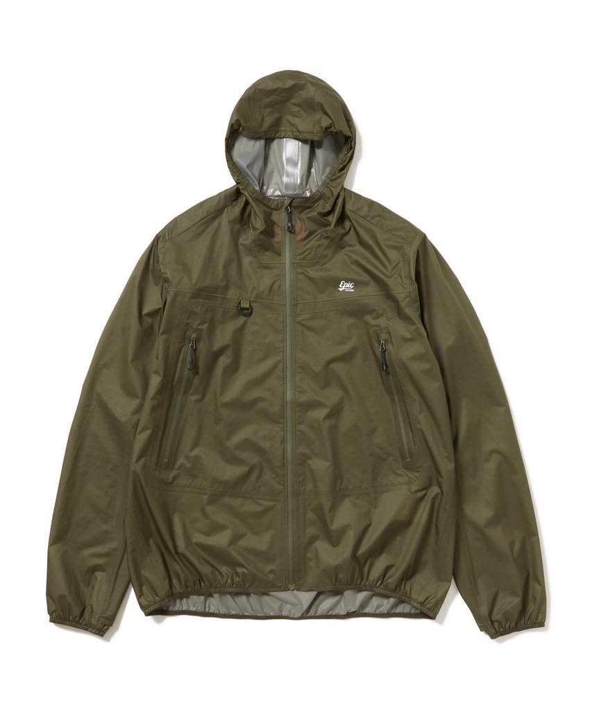 Snow Peak Backcountry Shell Outer Jacket for Men and Size L EP-JK-26SU003 Women, Olive,