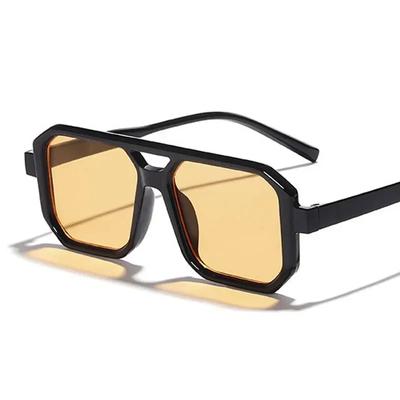 Lunettes de soleil carrées rétro mode femmes hommes style vintage décontracté tendance petites femme homme