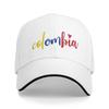 Damen Unisex Colombiano Flagge Kolumbien Outdoor Hut Verstellbare Kappe Lässige Baseballkappe Sonnenhüte