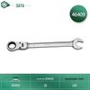 SATA Flexible Head Ratchet Combination Wrench