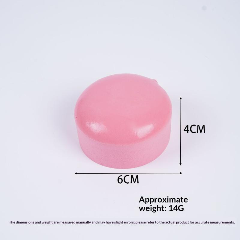 Portable Squishy Bread Squeeze Toy Slow Rising Soft Stress Relief Fidget Toy For Travel Commute Anxiety Relief