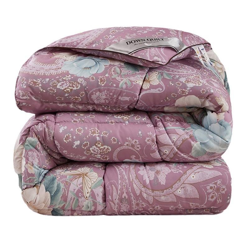 Pure Cotton Chenille Printed Quilt - Seasonal Comfort Collection